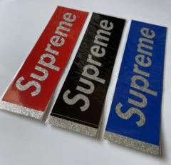 supreme シュプリーム ラメボックスロゴ ステッカー 3枚 匿名配送無料‼️