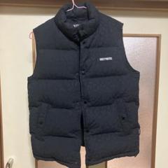 希少　美品　ワコマリア wackomaria ダウンベスト　ブラックネイビー L 希少 美品 ワコマリア wackomaria ダウンベスト ブラックネイビー L