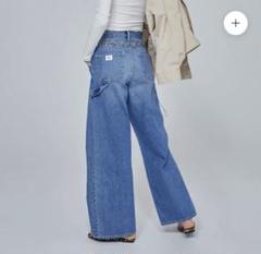 最終お値下げ‼️searoomlynn・ドッキングデニム　25inch searoomlynn スウェットDOCKINGデニムパンツ キナリ 25インチ