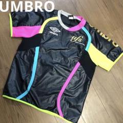 【美品】アンブロ　ナイロンジャケット　ピステ　半袖　デサント製