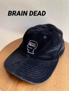 BRAIN DEAD MUSHROOM HEAD コーデュロイ　キャップ Brain Dead Mushroom Head Cord Six Panel Hat (Blau