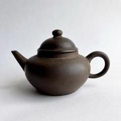 中国　孟臣製　黒泥　漢詩刻　急須　茶壷　M　R7562 中国 孟臣製 黒泥 漢詩刻 急須 茶壷 M R7562 陶芸