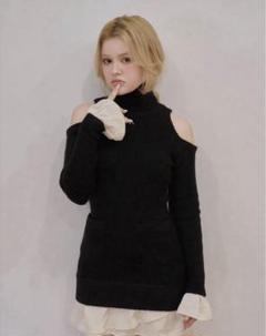 andmary 黒滝まりあブランド　ミニワンピ　タイトミニニットドレス andmary 黒滝まりあブランドミニワンピタイトミニニットドレス