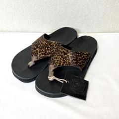 THE SANDALMAN サンダルマン レオパード US7 アメリカ製 THE SANDALMAN (サンダルマン) x WATER 