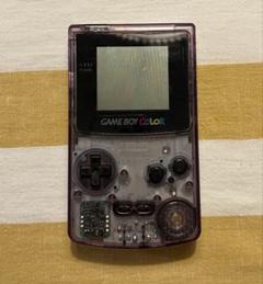 ゲームボーイカラー クリアパープル 本体+カセット