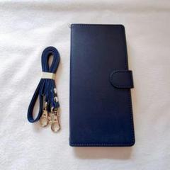 スマホケース　Wisers Galaxy　S22Ultra　ダークブルー　手帳型