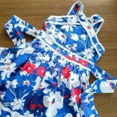 Children's Placeノースリーブワンピース裏地付き 8(120cm)