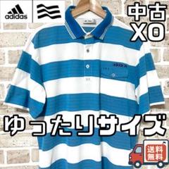 【24時間以内/匿名配送】中古 アディダスゴルフ メンズ ポロシャツ XOサイズ