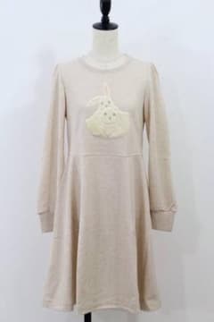 フランシュリッペ＊バスケットうさぎスカート＊fl5 フランシュリッペ うさぎ柄 スカート FL5 大きいサイズ