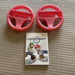 マリオカートWii + ハンドル2個セット