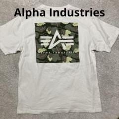 美品　Alpha Industries カモフラ Tシャツ Lサイズ　メンズ
