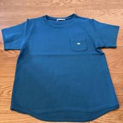 入荷通知 アプリ おすすめ ミナペルホネン“bien“ネイビーTシャツ150㎝ トップス