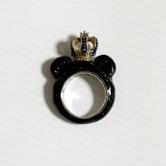 セール)ANNA SUI天然石ターコイズシルバー925リング刻印あり希少