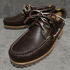 【極美品】Timberland 3eye（25）デッキシューズ　グレー Timberland(ティンバーランド) / デッキシューズ/27.5cm/グレー