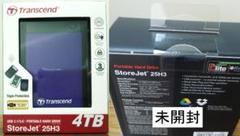 新品 トランセンド ポータブルHDD 4TB