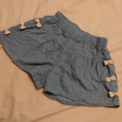 デニム風ショートパンツ 100cm