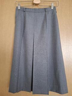 BURBERRY LONDON スカート グレー 無地 プリーツ ひざ丈 未使用 BURBERRY - Burberry スカートの通販 by うえじ〜's shop
