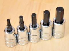 KTC 9.5 BT3 ヘキサゴンビットソケット 5本 セットのサムネイル