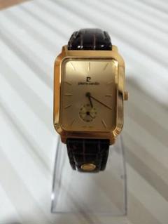 美品　稼働品　pierre cardin　2040T　 ゴールド 時計