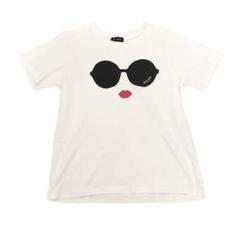 a-jolie アジョリー　Tシャツ フリー　ホワイト　白　半袖