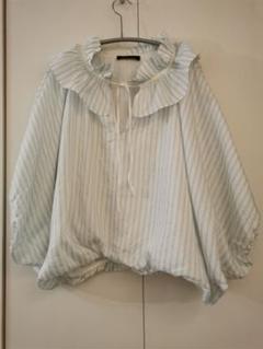 【完売品】近年モデル　トゥモローランド　コットンシルク ラッフルカラーブラウス 楽天市場】【SALE／40%OFF】コットンシルク ラッフルカラー