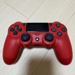 【ジャンク】プレステ4 コントローラー レッド