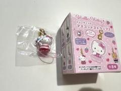 ハローキティ♡メイドバージョンストラップ ハローキティ シークレット ストラップ ランダム メイド服