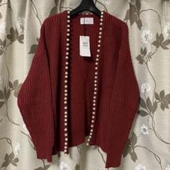 新品未使用 スコットクラブ購入 パール付きカーディガンかわいい羽織(52)のサムネイル