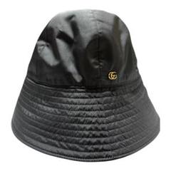 美品GUCCI GGパターン バケットハット グレー