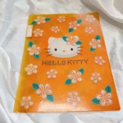 希少 ハローキティ バッグ オレンジ ハイビスカス キティ 大容量 トロピカル 未使用希少 ハローキティ バッグ 大容量 オレンジ キティ