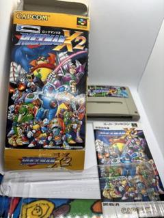 スーパーファミコンソフト ロックマンX2 箱説付き