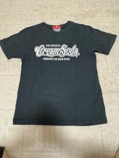 Cream Soda ブラック Tシャツ