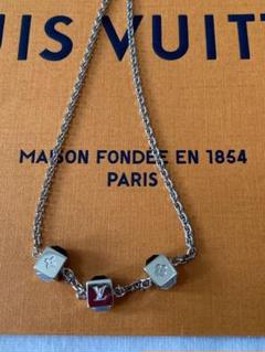 ⭐️未使用❗️LOUIS VUITTON コリエギャンブル シルバーネックレス正規品 LOUIS VUITTON - ⭐️未使用❗️LOUIS VUITTON コリエギャンブル