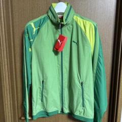 Puma ジャージジャケット L グリーン/イエロー