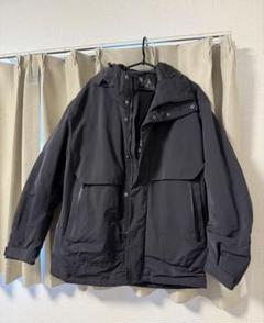 最終価格　新品未使用✨　UNIQLO+j ハイブリッドダウン　黒　Ｍ ユニクロ公式 | ハイブリッドダウンジャケット