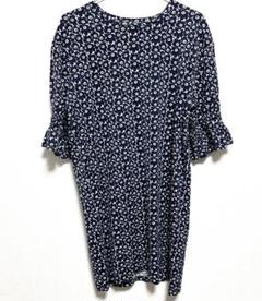 美品　marimekko マリメッコ　五分袖チュニック　ピックイネン　ウニッコ 美品 marimekko マリメッコ チュニック トップス ピックイネン S