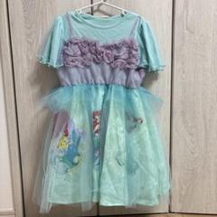 ディズニープリンセス　ワンピース　アリエル　しまむら　120サイズ