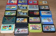 【最終値下】ファミコン 本体・カセット まとめ売り ファミコンソフト 20本 セット売り - メルカリ