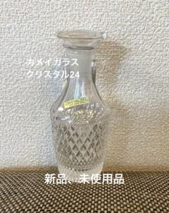 ※昭和レトロ【KAMEI GLASS　カメイガラス　卓上調味料セット】未使用品 カメイガラス 昭和レトロ 醤油差し ソース入れ 新品未使用 調味