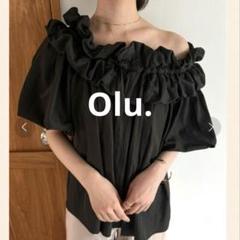 美品✨Olu. 2wayバルーンボリューム オフショルダー トップス