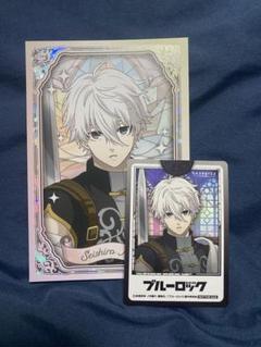 凪誠士郎 原作 海外限定 中国 AIMON ポストカード カラー 73点セット ブルーロック カラ鉄 ドリンクセット 特典 箔押しポストカード