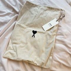 【極美品】ami paris 保存袋　巾着　ショッパー　ポーチ　エコバッグ