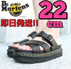 新品未使用 Dr.Martens ドクターマーチン ライカー 厚底 サンダル