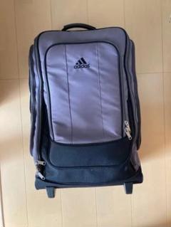 adidas ブラックグレー キャリーケースリュック　廃盤品 adidas キャリーケース リュック ブラック グレー 廃盤品 - メルカリ