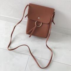 ◆新品♪残り1点◆ レディース レザー ミニショルダーバッグ キャメル