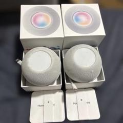 【メルカリ内最安】Apple HomePod 第2世代 ミッドナイト 2台セット メルカリ内最安】Apple HomePod 第2世代 ミッドナイト 2台セット