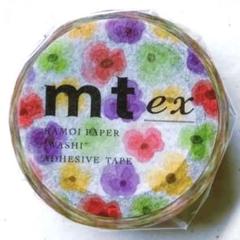 mt exマスキングテープ　「 パンジー 」＊ 花柄　水彩　淡色　抽象画　花のサムネイル