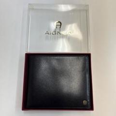アイグナー　二つ折り財布　ブラック 2025年最新】aigner 二つ折り財布の人気アイテム - メルカリ
