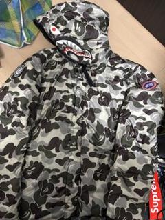超レア2XL！BAPE×Canada Goose×ConceptsシャークJKT