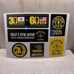 GOLD'S GYM ステッカー　レア元祖当時物 ゴールドジム ステッカーとキーホルダー2点セット - メルカリ